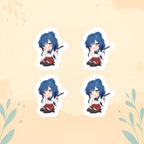 Chibi Yandere Sinnon Stickers