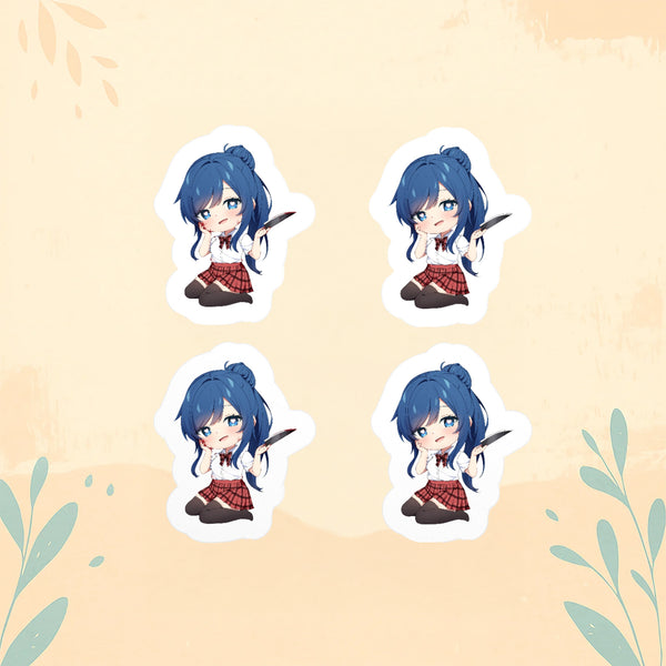 Chibi Yandere Sinnon Stickers