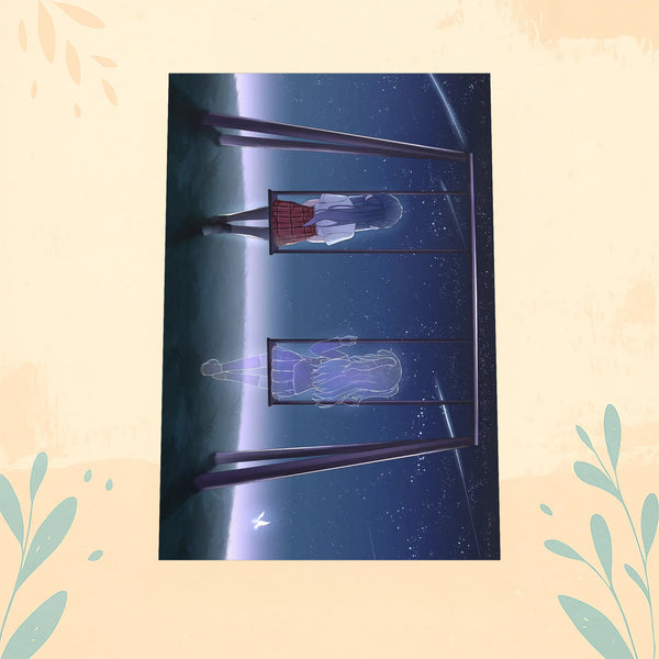 Sinnon Swing with Ghost (Poster)