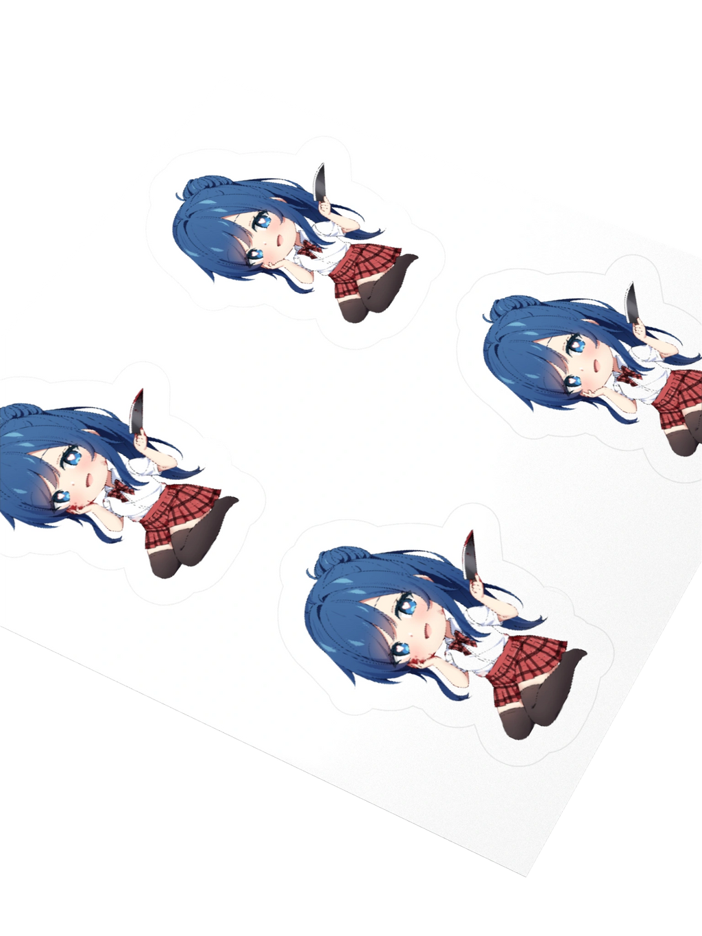 Chibi Yandere Sinnon Stickers