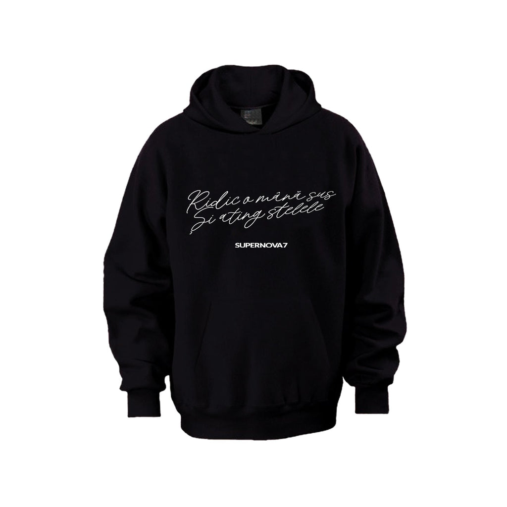 Hanorac "O Mana Sus" (Alb)