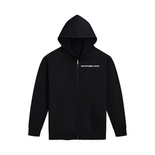 Nightcore High Logo Zip Up Hoodie – Nightcore High merch