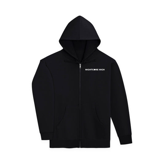 Nightcore High Logo Zip Up Hoodie – Nightcore High merch