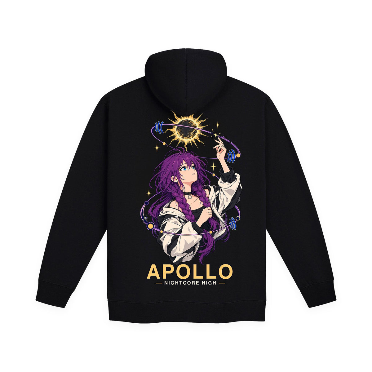 Nightcore High Apollo Zip Up Hoodie – Nightcore High merch