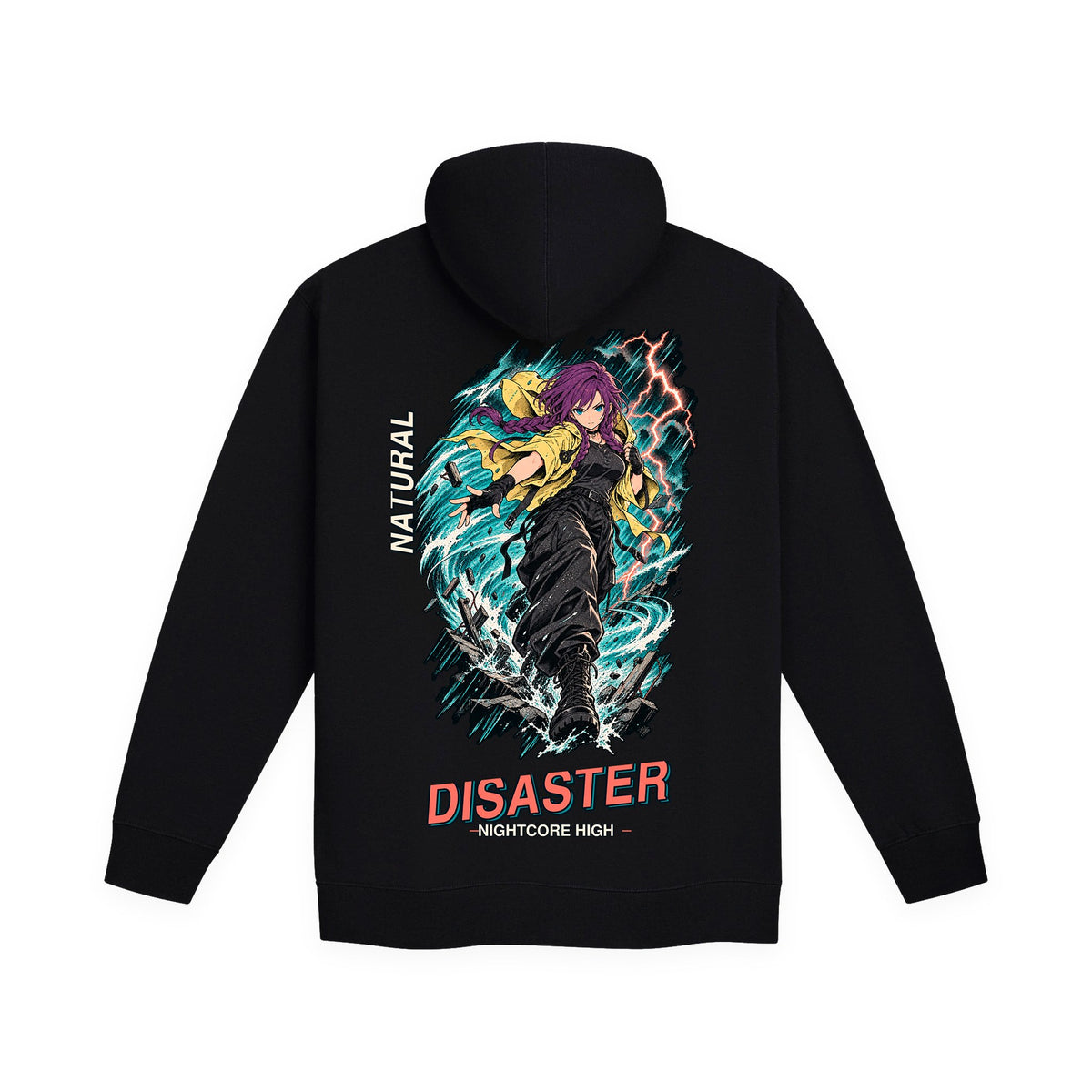 Nightcore High Disaster Zip Up Hoodie – Nightcore High merch