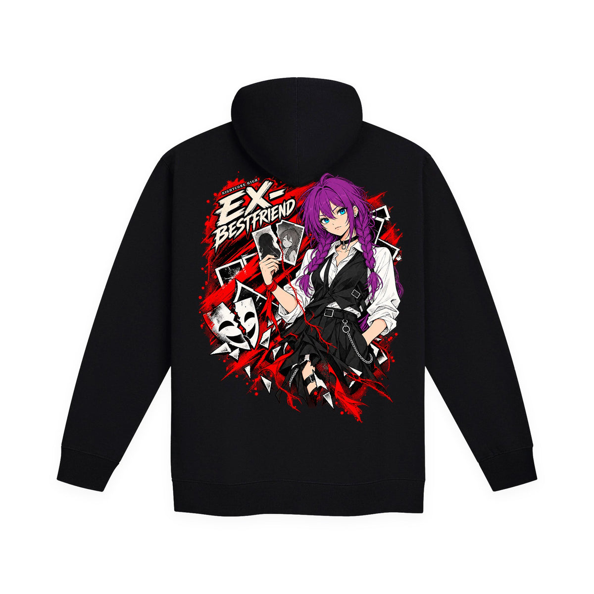 Nightcore High EX Zip Up Hoodie – Nightcore High merch