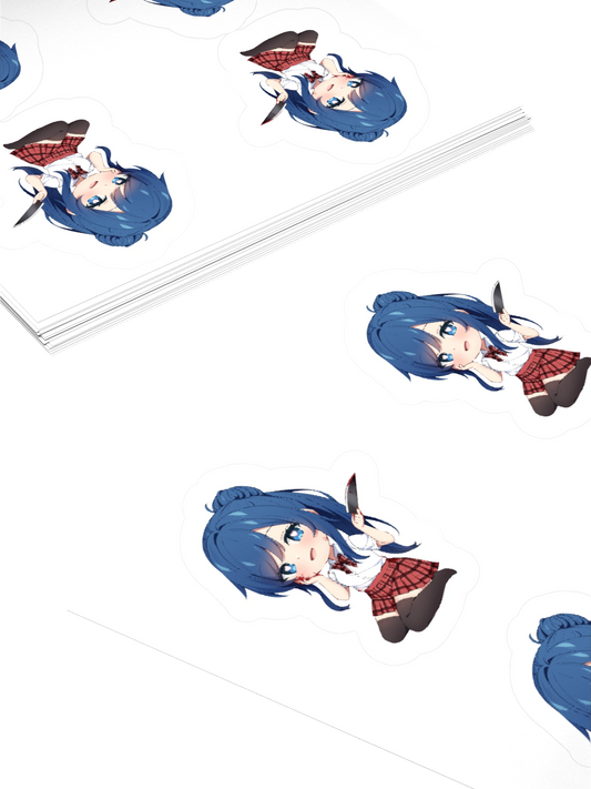 Chibi Yandere Sinnon Sticker Sheet – Sinnon Nightcore merch