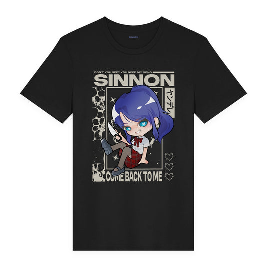 Come Back To Me T-Shirt – Black – Sinnon Nightcore merch