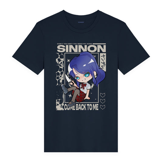 Come Back To Me T-Shirt – Navy – Sinnon Nightcore merch