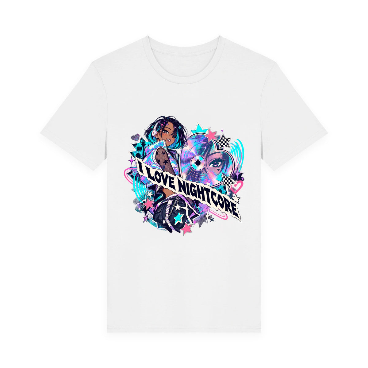 I LOVE NIGHTCORE Neon T-Shirt – I LOVE NIGHTCORE merch