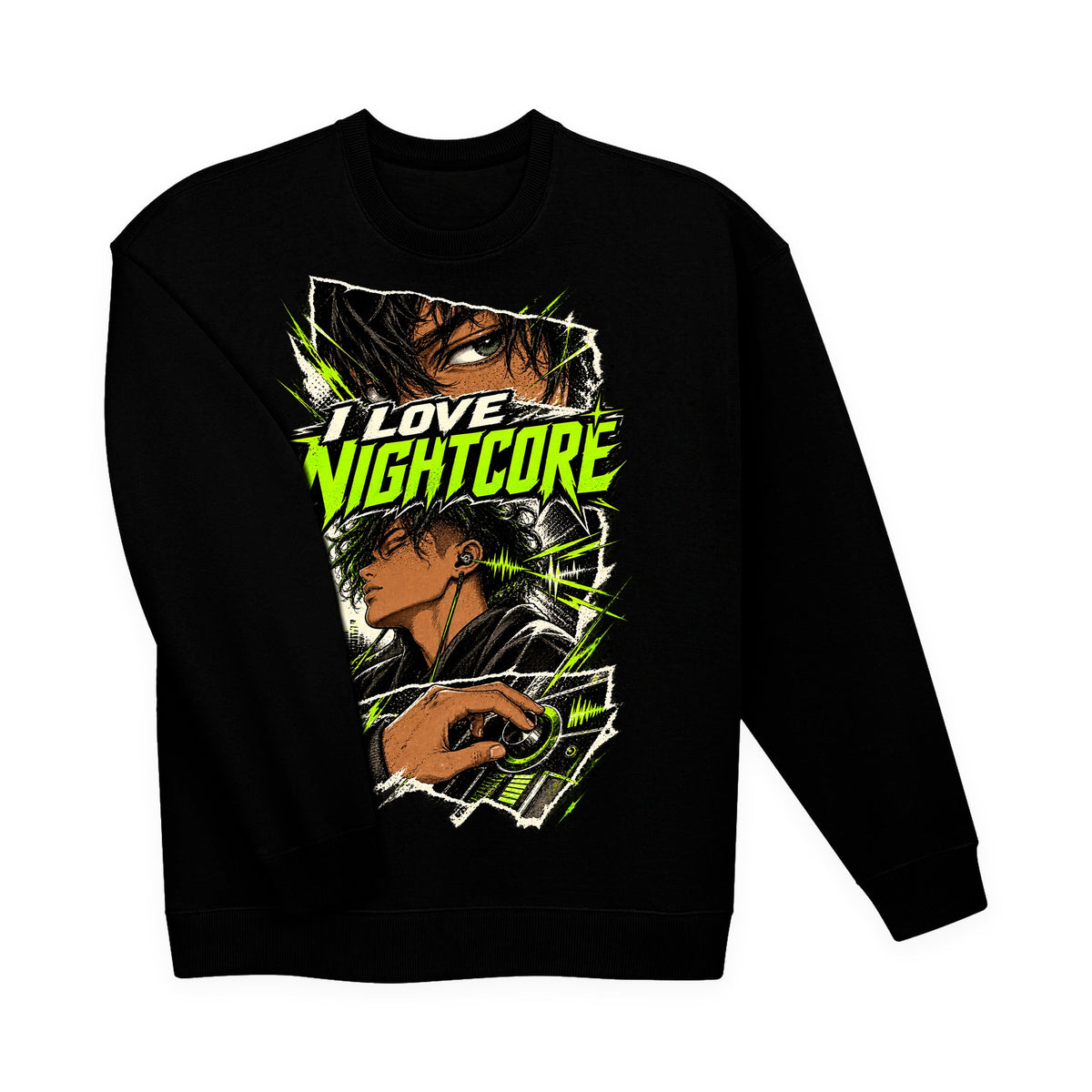 I LOVE NIGHTCORE Toxic Sweatshirt – I LOVE NIGHTCORE merch