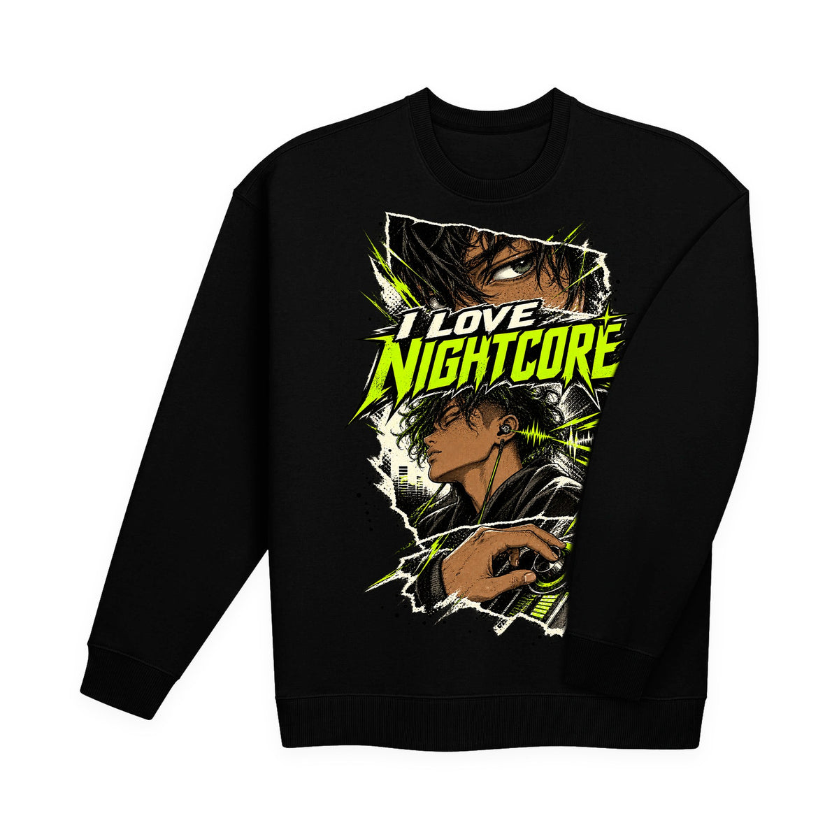 I LOVE NIGHTCORE Toxic Sweatshirt – I LOVE NIGHTCORE merch