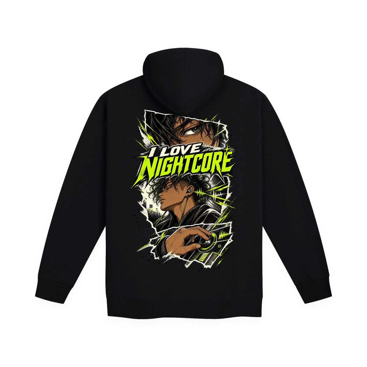 I LOVE NIGHTCORE Toxic Zip Up Hoodie – I LOVE NIGHTCORE merch