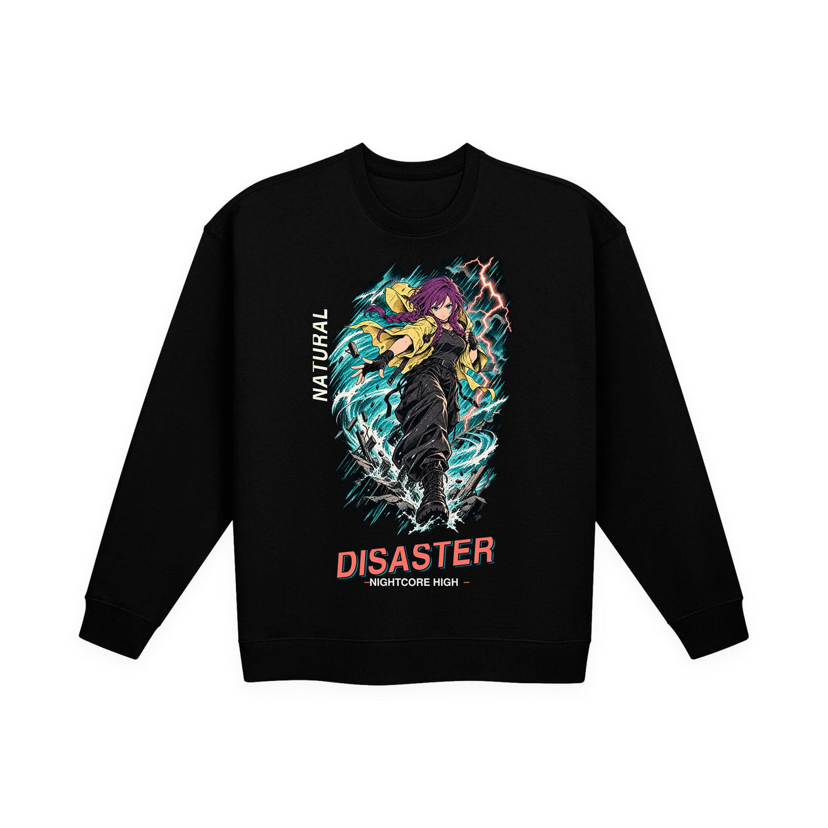 Nightcore High Disaster Sweatshirt – Nightcore High merch