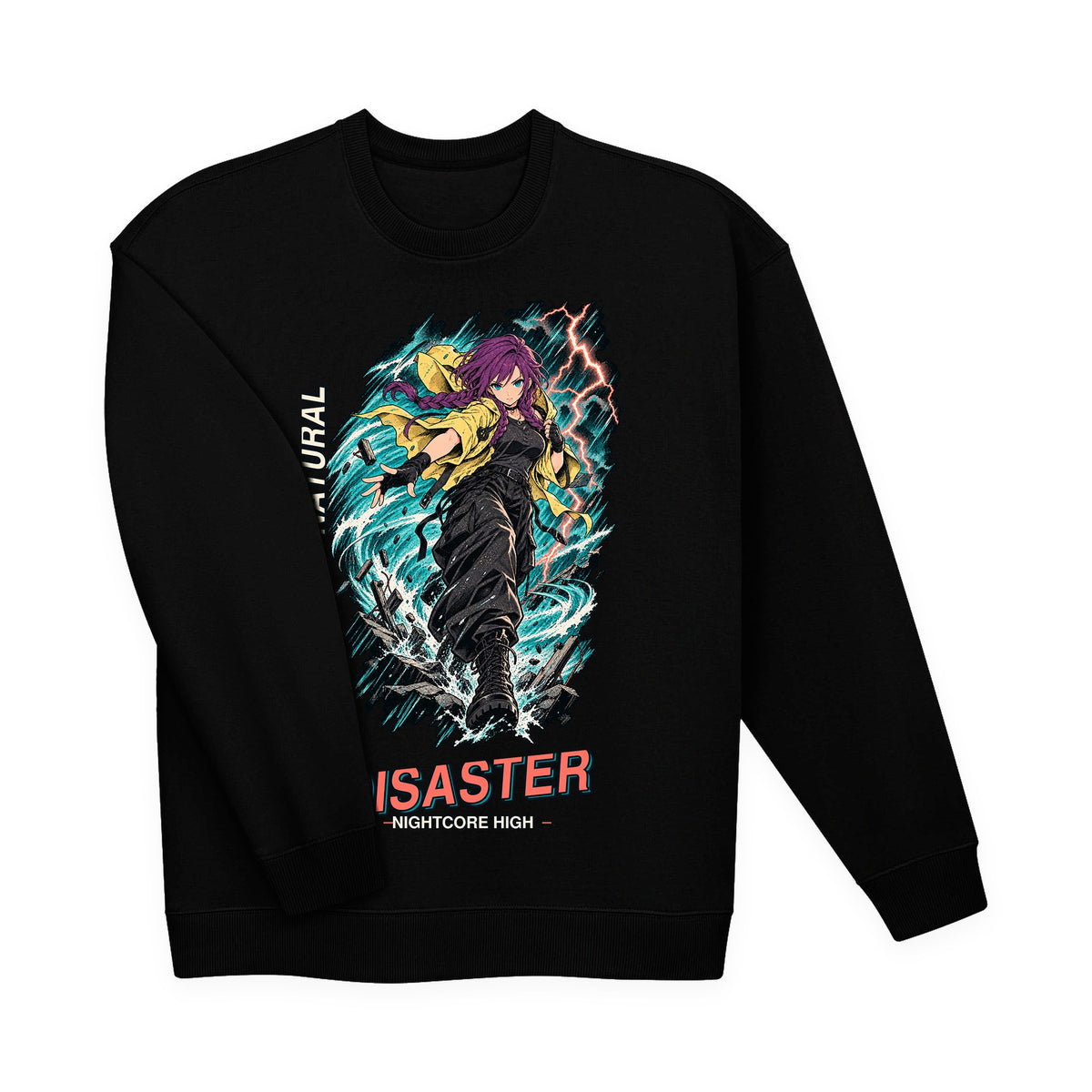 Nightcore High Disaster Sweatshirt – Nightcore High merch