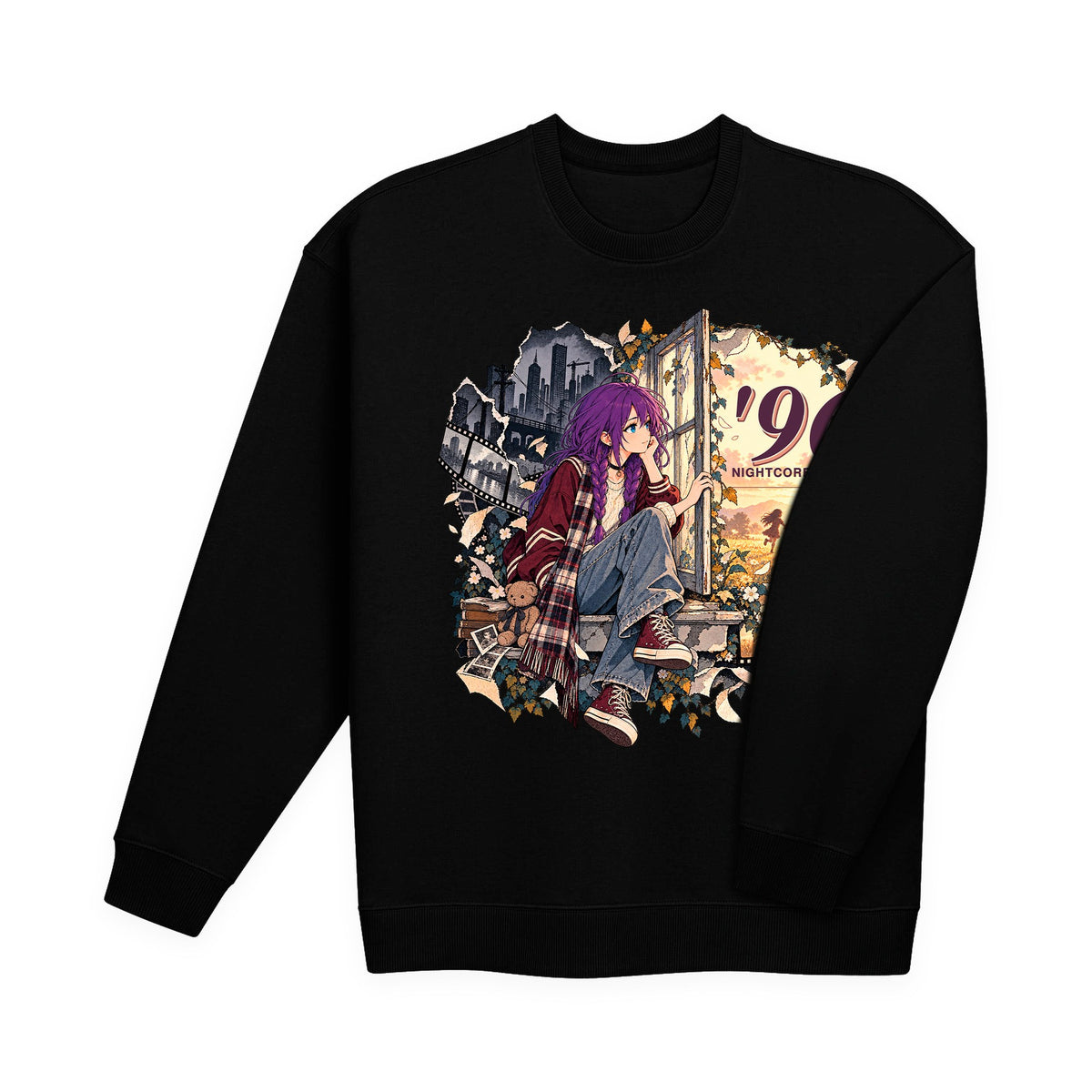 Nightcore High '96 Sweatshirt – Nightcore High merch
