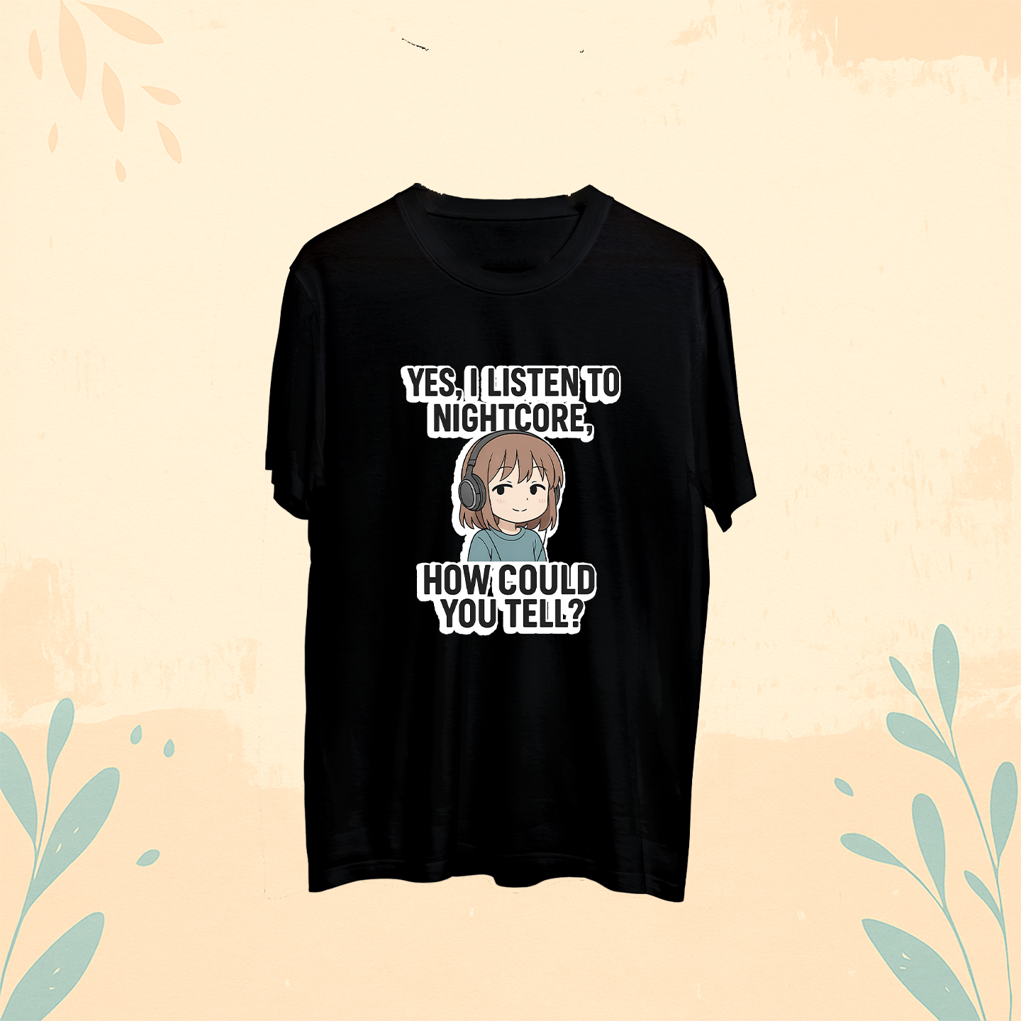 T-Shirt Yes, I Listen To Nightcore