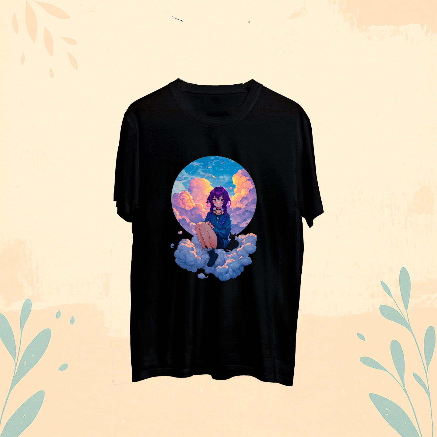 Thsirt Nightcore High Clouds