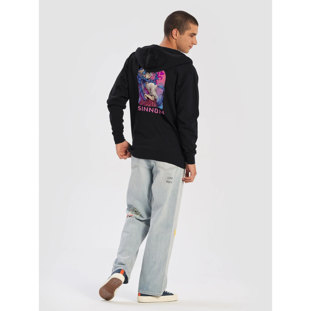 Yandere Sinnon Zip Up Hoodie – Sinnon Nightcore merch